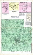 Greenville, Pikeville, Coleville, Beamsville, Woodington, Darke County 1875